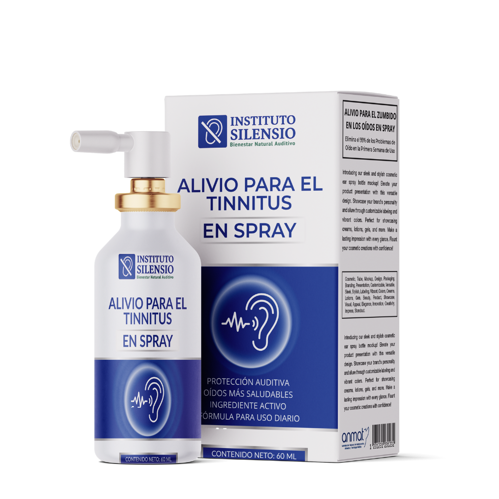 Alivio para el tinnitus en spray