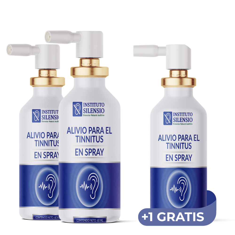 Alivio para el tinnitus en spray