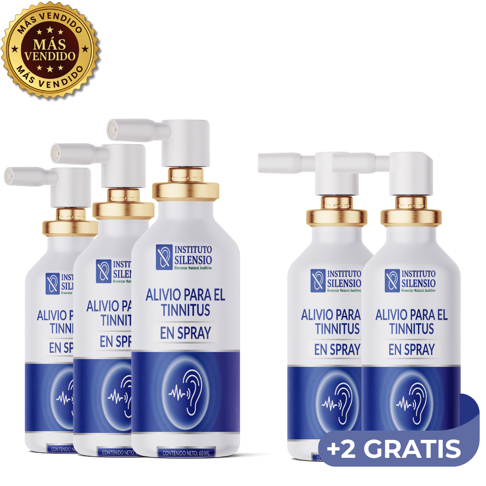 Alivio para el tinnitus en spray